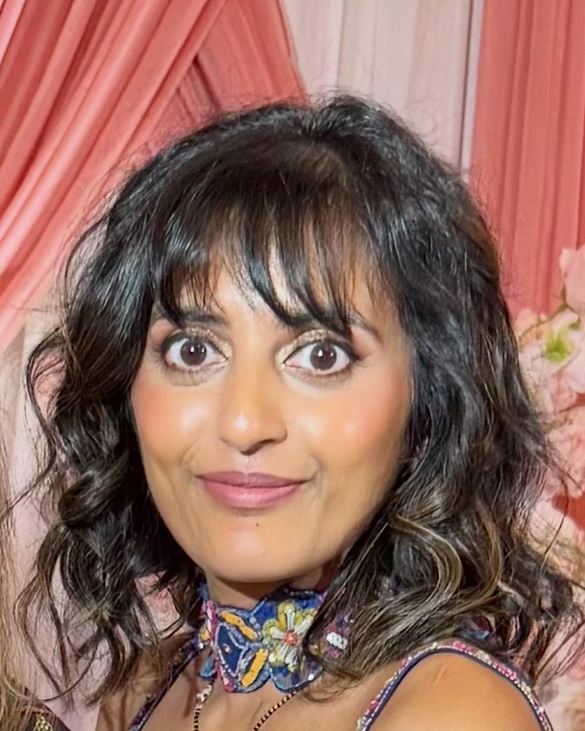 Portrait of Hiral Patel, founder and principal designer of HP Design House
